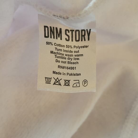 DNM Story Pablo Escobar graphic white long sleeve crew neck sweater 2xl - Picture 5 of 6